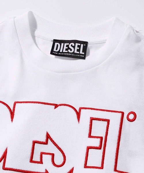 DIESEL(DIESEL)/DIESEL（ディーゼル）Kids & Junior ブランドロゴ半袖Tシャツカットソー/img09