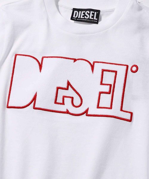 DIESEL(DIESEL)/DIESEL（ディーゼル）Kids & Junior ブランドロゴ半袖Tシャツカットソー/img10