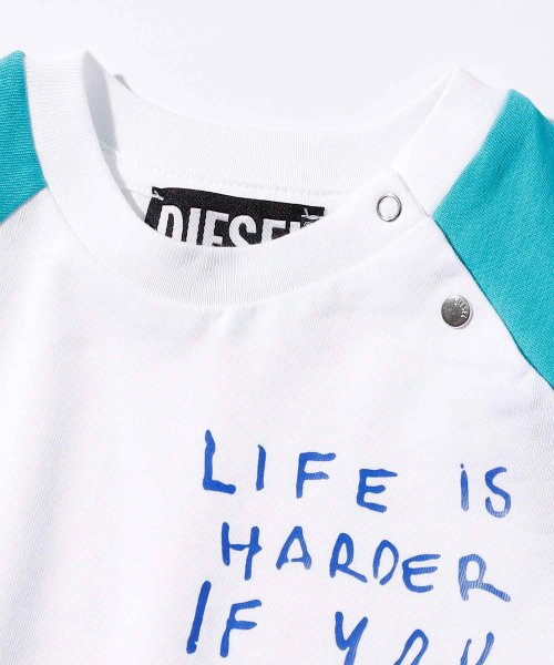 DIESEL(DIESEL)/DIESEL(ディーゼル)Baby グラフィックデザイン半袖Tシャツカットソー/img02