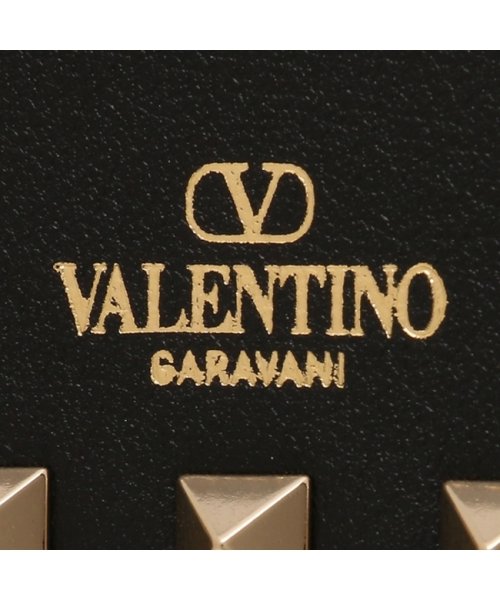 Valentino Garavani(ヴァレンティノ ガラヴァーニ)/ヴァレンティノ 二つ折り財布 ミニ財布 スタッズ ブラック レディース VALENTINO GARAVANI 2W0P0P39BOL 0NO/img06