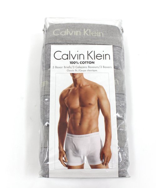 TopIsm(トップイズム)/Calvin Klein カルバンクライン ボクサーパンツ 3P 3枚セット クラシックフィット 下着 トランクス アンダーウェア メンズ ブランド ギフト/img09