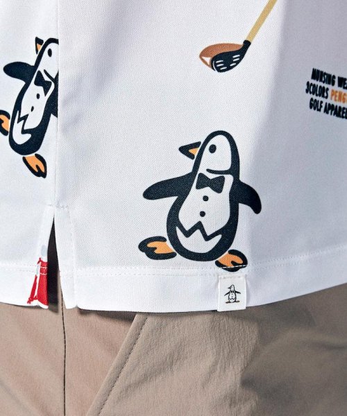 Munsingwear(マンシングウェア)/【ENVOY｜3Colors Penguin logo】コラボ70'sベットシーツ柄長袖シャツ【アウトレット】/img10