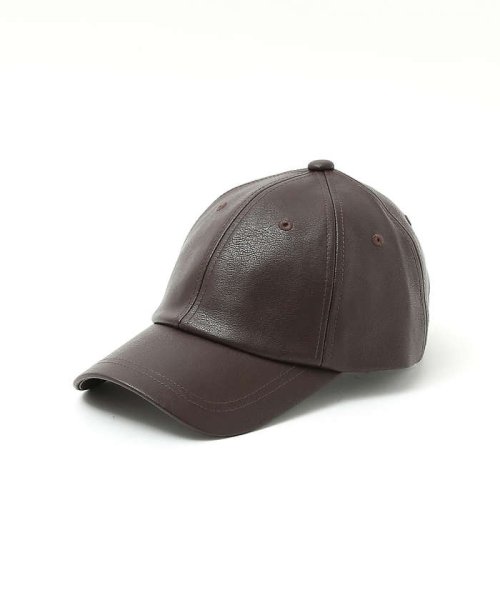 ABAHOUSE(ABAHOUSE)/【RUBEN/ルーベン】FAKE LEATHER CAP/フェイクレザーキャップ/img22