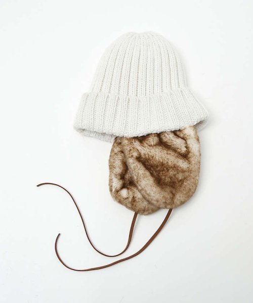 ABAHOUSE(ABAHOUSE)/【RUBEN/ルーベン】EARCOVER FUR CAP/イヤーカバー付きボアニ/img20