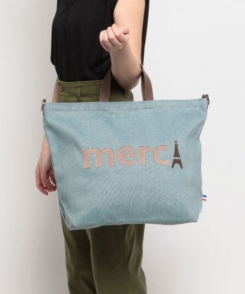 merci ビッグサイズ2WAYトートバッグ【PRIBONDS】 