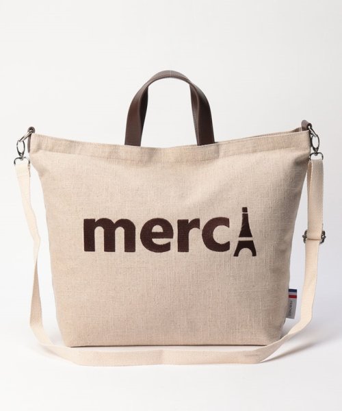 merci ビッグサイズ2WAYトートバッグ【PRIBONDS】 