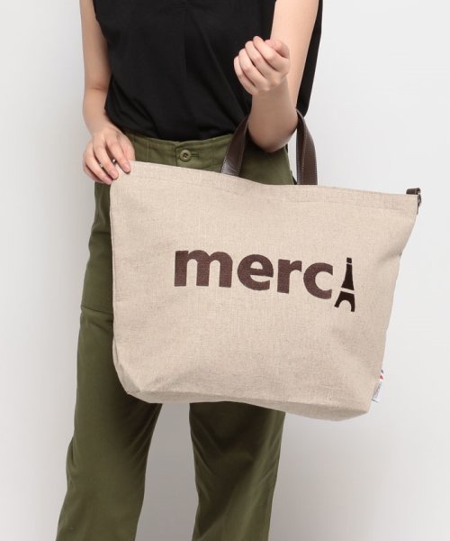 merci ビッグサイズ2WAYトートバッグ【PRIBONDS】 