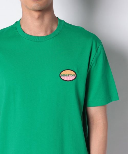 BENETTON (mens)(ベネトン（メンズ）)/ヴィンテージ風ロゴワッペン付きTシャツ・カットソー・ユニセックス/img20