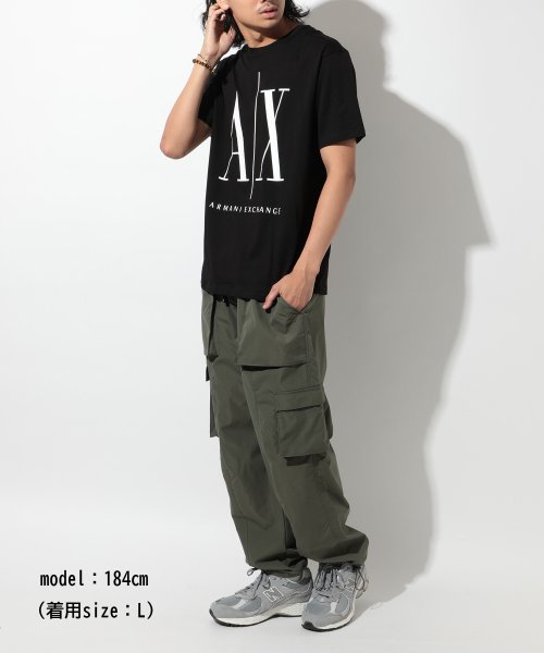 ARMANI EXCHANGE(アルマーニエクスチェンジ)/【ARMANI EXCHANGE / アルマーニ エクスチェンジ】トップス Tシャツ 半袖 プリント ロゴ クルーネック カットソー 8NZTPA/ZJH4Z/img03