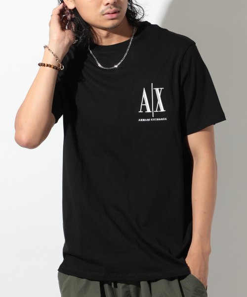 ARMANI EXCHANGE(アルマーニエクスチェンジ)/【ARMANI EXCHANGE / アルマーニ エクスチェンジ】ロゴプリント Tシャツ カットソー 8NZTPH/ZJH4Z/img01