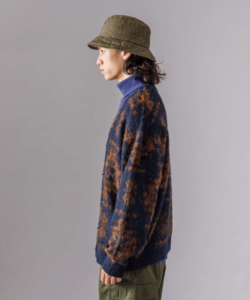 【PENDLETON /ペンドルトン】シャギーニットVカーディガン/ユニセックス モデル：H177 B90 W72 H92 PENDLETON ハーディング ペンドルトン
