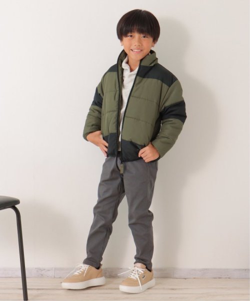ikka kids(イッカ　キッズ)/フード脱着中綿切り替えジャケット（120〜160cm）/img14