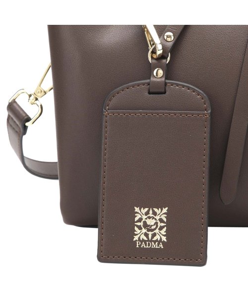 PADMA(パドマ)/パドマ PADMA ボストンバッグ ショルダーバッグ レディース 斜め掛け 本革 BOSTON BAG ブラック ブラウン カーキ 黒 PAD－30650B/img12