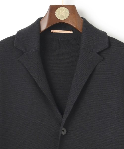 ミラノリブ ニットジャケット 