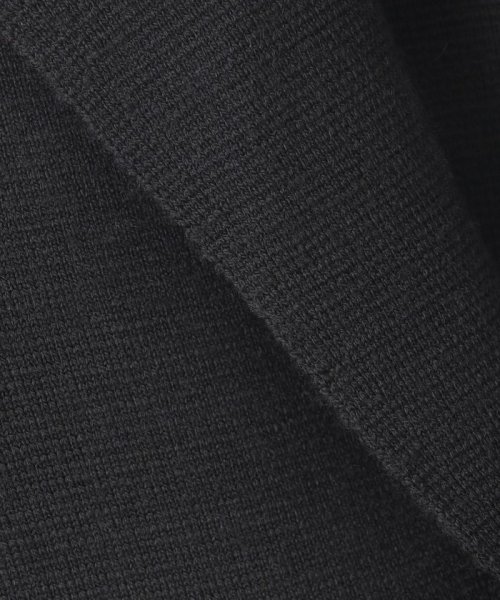 ミラノリブ ニットジャケット 