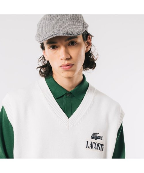 LACOSTE Mens(ラコステ　メンズ)/クラシックVネックニットベスト/img02