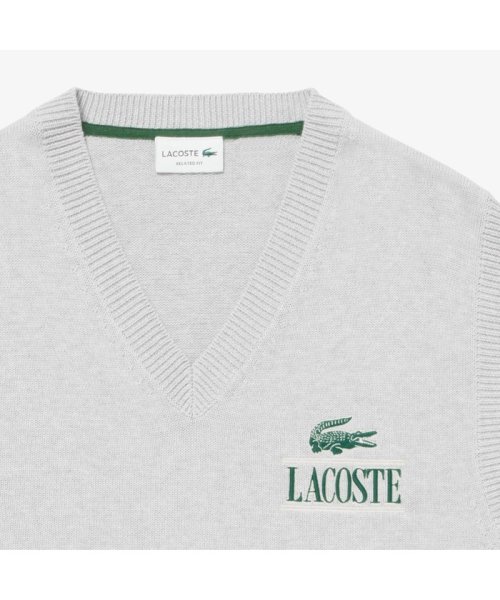 LACOSTE Mens(ラコステ　メンズ)/クラシックVネックニットベスト/img14