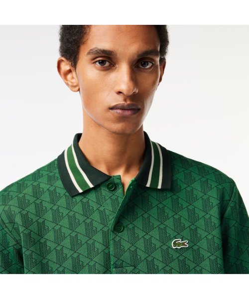 LACOSTE Mens(ラコステ　メンズ)/モノグラムジャカード半袖ポロシャツ/img05