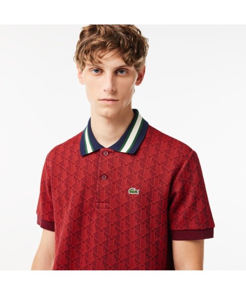 LACOSTE Mens(ラコステ　メンズ)/モノグラムジャカード半袖ポロシャツ/img10