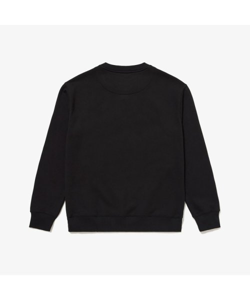 裾ドローストリング入りクルーネックスウェット 