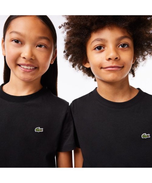 LACOSTE KIDS(ラコステ　キッズ)/JUNIORベーシックワニロゴパッチTシャツ/img05