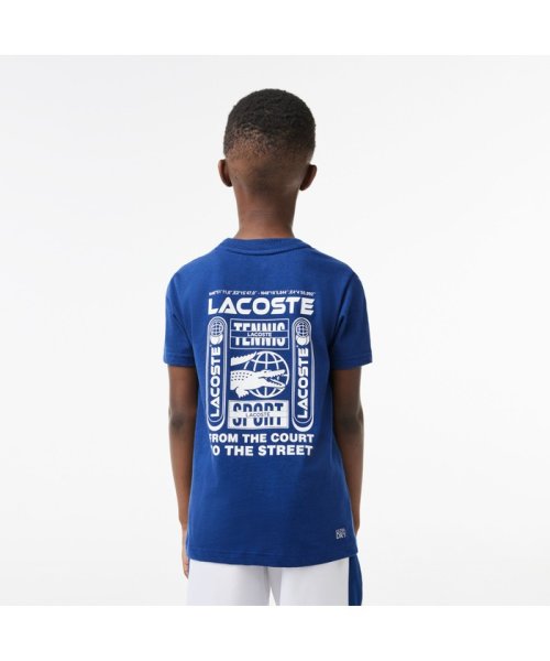LACOSTESPORTS KIDS(ラコステスポーツ　キッズ)/『ダニエル・メドベージェフ』バックプリントTシャツ/img02