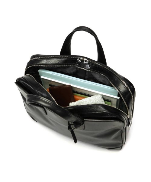 正規取扱店 アニアリ ブリーフケース aniary Antique Leather アンティークレザー ビジネスバッグ B4 2層 日本製 01－01011 アンティークレザー ×1ポケット