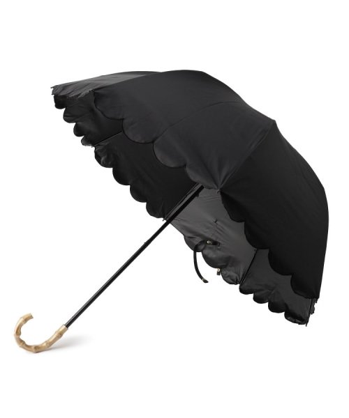 Ober Tashe(ESPERANZA／OberTashe)/遮光率100％2段折傘 晴雨兼用 日傘 スカラップ/img01
