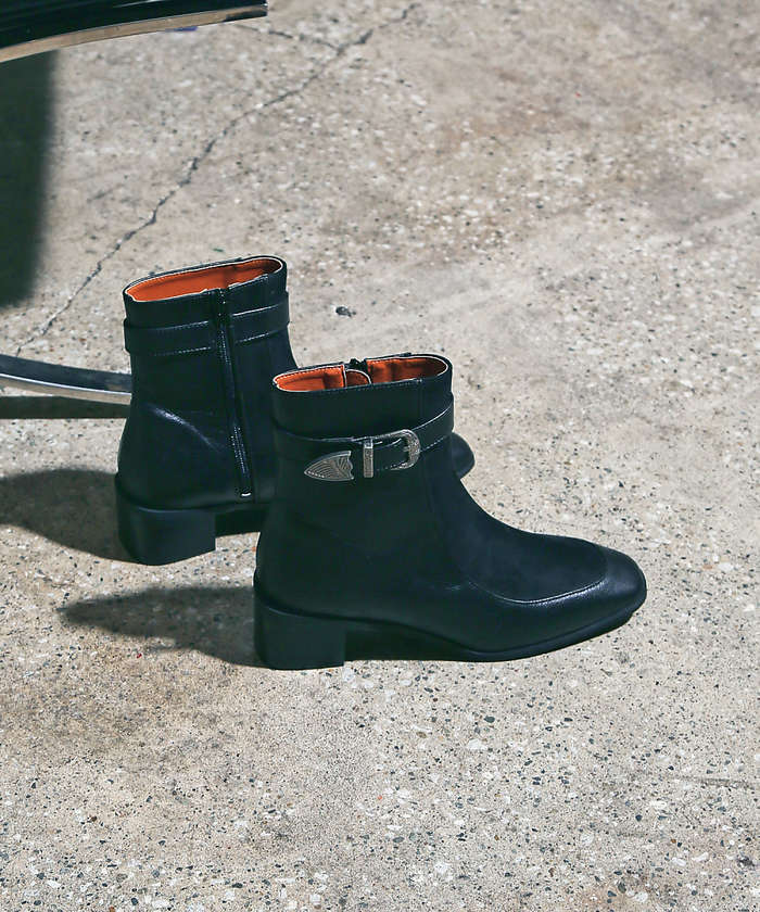 SAINT LAURENT PARIS パイソンマイルズブーツ 【公式通販】