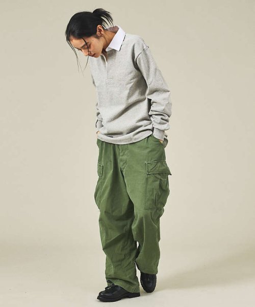 【BARBARIAN / バーバリアン】 12oz ロングスリーブ 定番ラガー モデル：H181 W74 H87 BARBARIAN バーバリアン