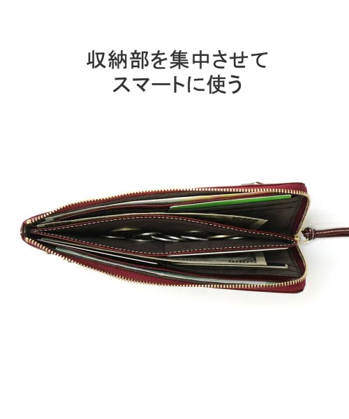 Dakota(ダコタ)/ダコタ 長財布 Dakota モデルノ 財布 薄い L字ファスナー 小銭入れ 本革 ウォレット 薄型 スリム 軽量 レザー 0035086 0034086/img04