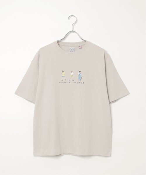VENCE　EXCHANGE(ヴァンス　エクスチェンジ)/ひと文字刺繍Tシャツ/img23