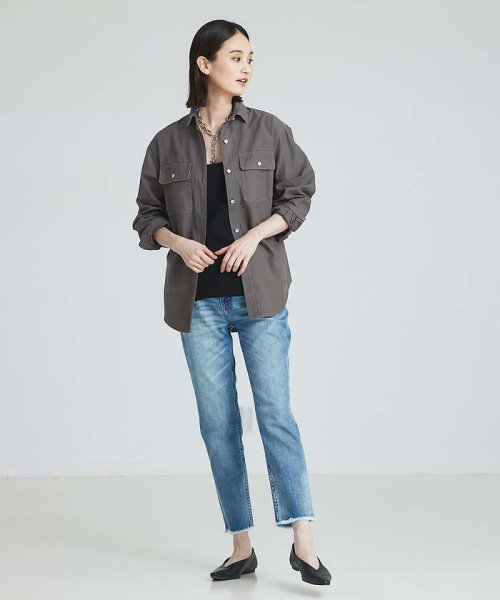 qualite(qualite)/【Healthy denim】ミッドライズテーパードデニム/img01