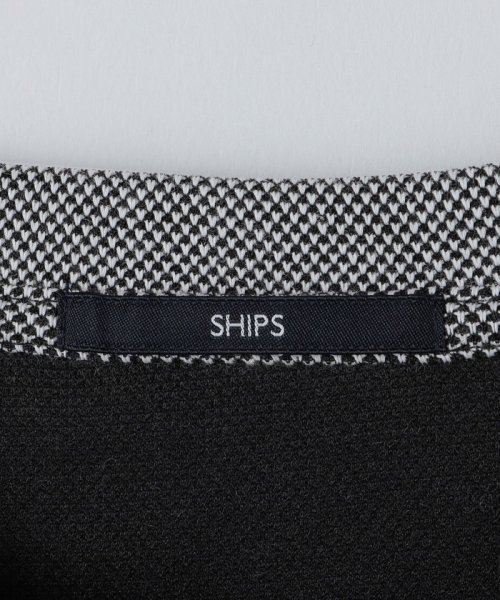 SHIPS MEN(シップス　メン)/*SHIPS: ワンポイント ロゴ バーズアイ ヘンリーネック ロングスリーブ Tシャツ (ロンT)/img38