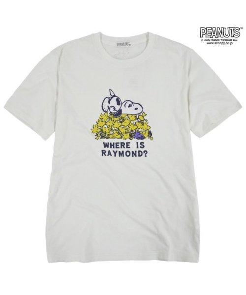  PEANUTS( ピーナッツ)/スヌーピー ウッドストック Tシャツ 半袖 プリント SNOOPY PEANUTS/img02