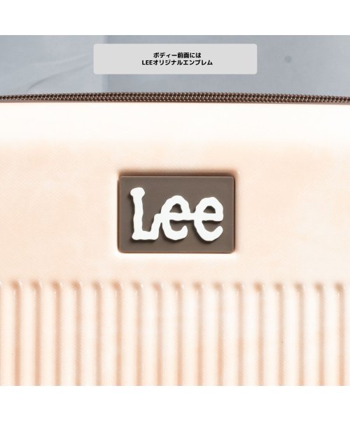 Lee(Lee)/Lee リー スーツケース キャリーケース キャリーバッグ メンズ レディース 38－47L 機内持ち込み SSサイズ 拡張可能 TSAロック GALAXY2 /img05