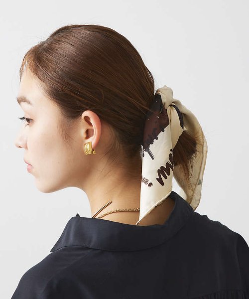 【manipuri/マニプリ】　コラージュフレームバンダナ manipuri/マニプリ