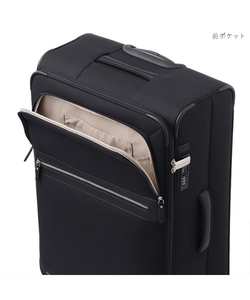 ace.TOKYO(トーキョーレーベル)/エース スーツケース Lサイズ 80L フロントオープン ストッパー付き 大型 大容量 ace. TOKYO 32153 ソフトキャリーケース/img11