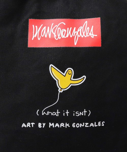 Mark Gonzales(マークゴンザレス)/(What it isNt）ART BY MARKGONZALES / ヘヴィーキャンバス ショルダーバッグ / ハンドトート / ゴンバト/img25