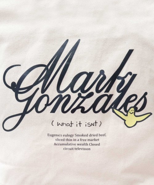 Mark Gonzales(マークゴンザレス)/(What it isNt）ART BY MARKGONZALES / ヘヴィーキャンバス ショルダーバッグ / ハンドトート / ゴンバト/img33