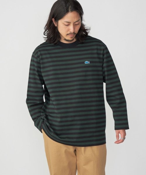 SHIPS MEN(シップス　メン)/【SHIPS別注】LACOSTE: ヘビー ピケ バスクシャツ/img01