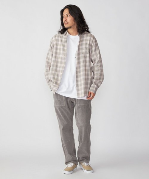 SHIPS MEN(シップス　メン)/【SHIPS別注】GRAMiCCi: ジャストレングス ストレッチ コーデュロイ パンツ 23FW/img05