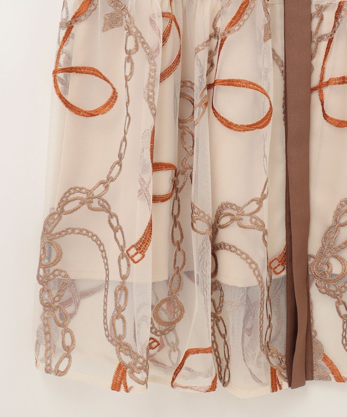 美品♪グレースコンチネンタル チェーン刺繍ワンピース チェーン刺繍ワンピース(505483888)｜阪急百貨店公式通販サイト｜阪急