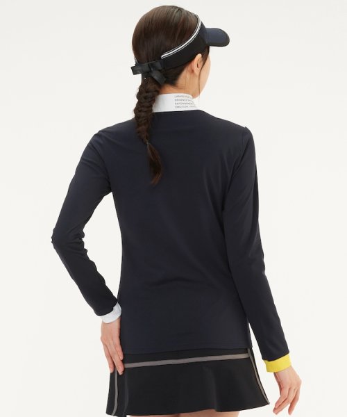 LANVIN SPORT(ランバン スポール)/【WEB限定】ロゴモックネック長袖シャツ【保温/UV】【アウトレット】/img10