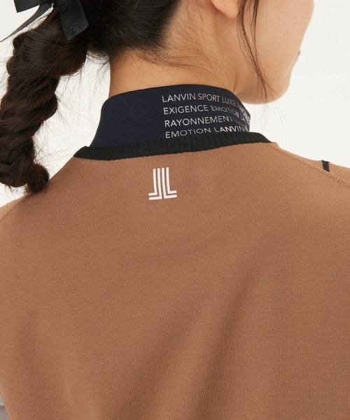 LANVIN SPORT(ランバン スポール)/【WEB限定】インターシャクルーネックベスト【アウトレット】/img05