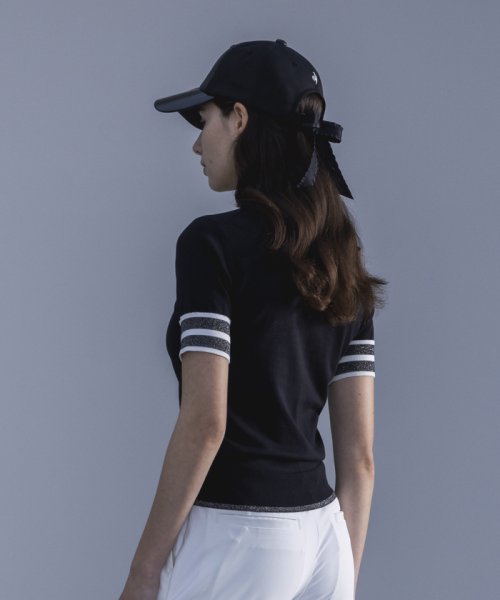 le coq sportif GOLF (ルコックスポルティフ（ゴルフ）)/アシンメトリー衿五分袖シャツ 【RIJOUME/リジューム】【アウトレット】/img03