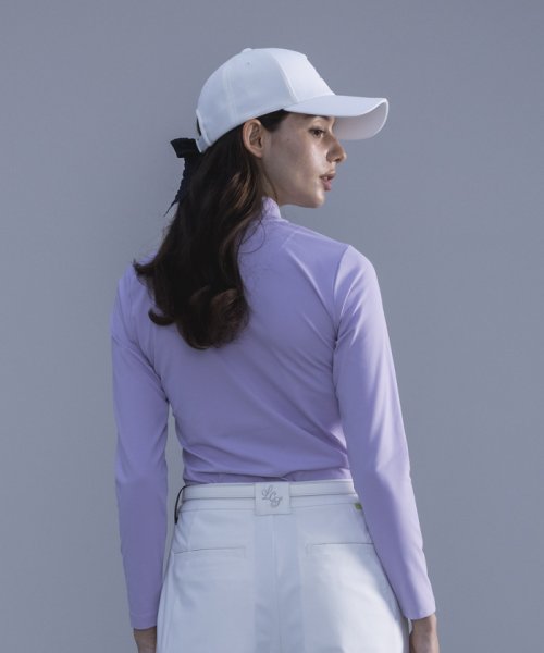 le coq sportif GOLF (ルコックスポルティフ（ゴルフ）)/変形襟フロントロゴ長袖シャツ 【RIJOUME/リジューム】【アウトレット】/img03