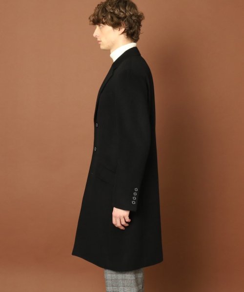 ウールカシミヤ チェスターコート 