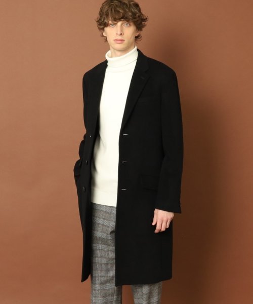 ウールカシミヤ チェスターコート 