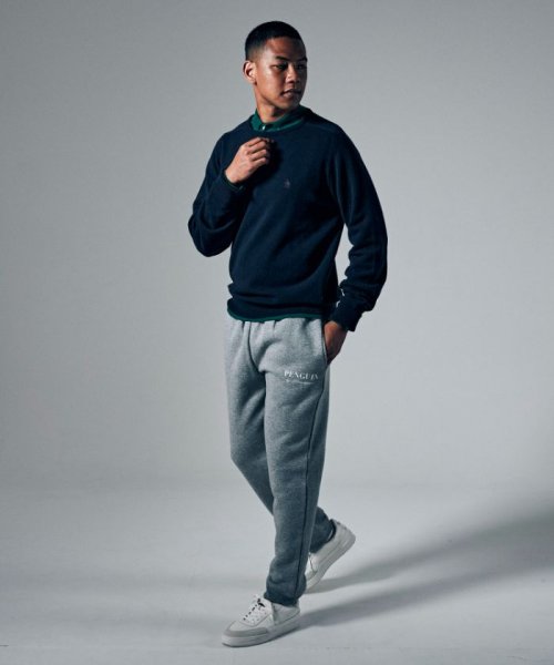 Penguin by Munsingwear(ペンギン　バイ　マンシングウェア)/LAMS WOOL SADDLE SHOULDER CREW SWEATER / ラムズウールサドルショルダークルーセーター【アウトレット】/img07